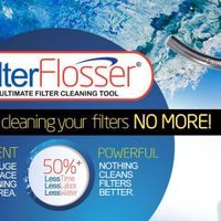 Foto van Filter Flosser reinigingsapparaat
