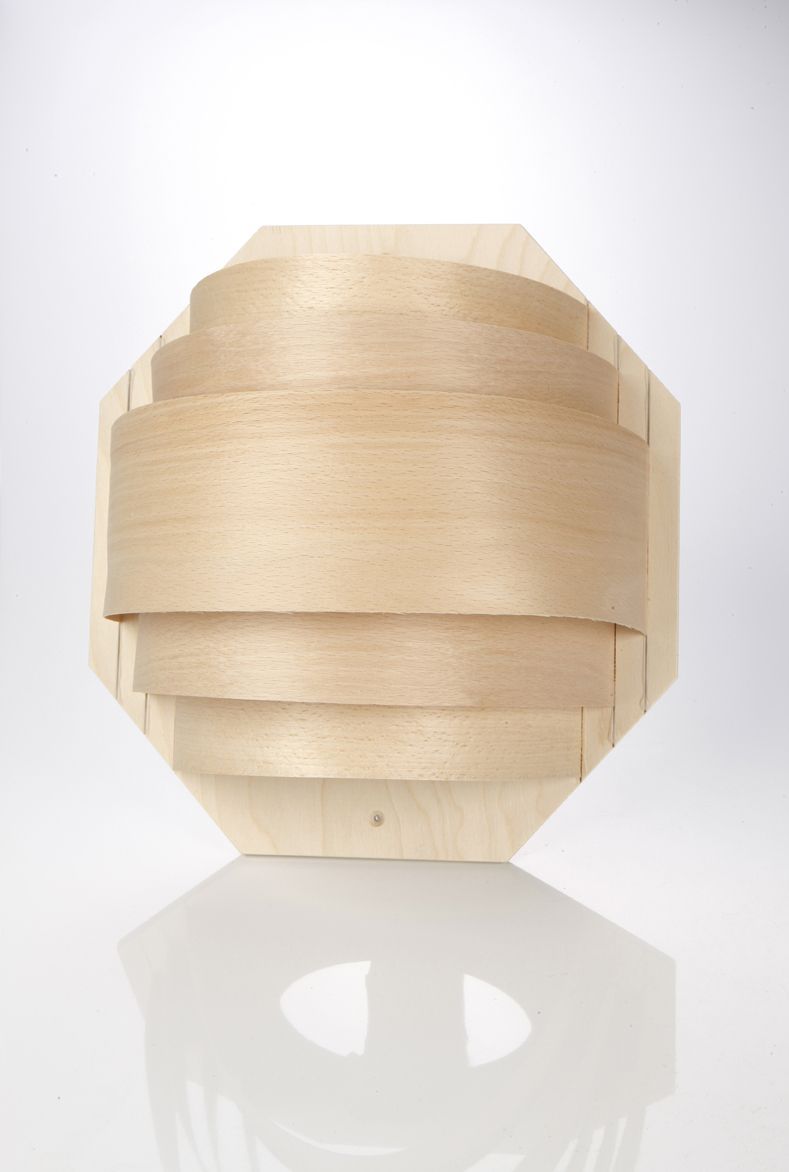 Foto der Hot Orange Sauna Wandlampenschirm large