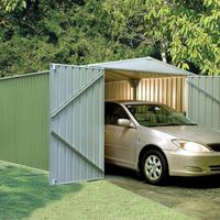 Foto van Absco PE3060HK (E) Highlander Metalen garage