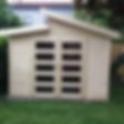 Foto van Solid s8246 tuinhuis Milano