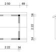 Foto von Azalp Carport Andy 250x250 cm