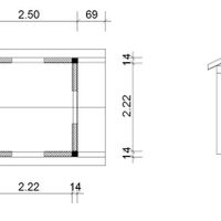 Foto der Azalp Holzern Carport Andy 250x250 cm