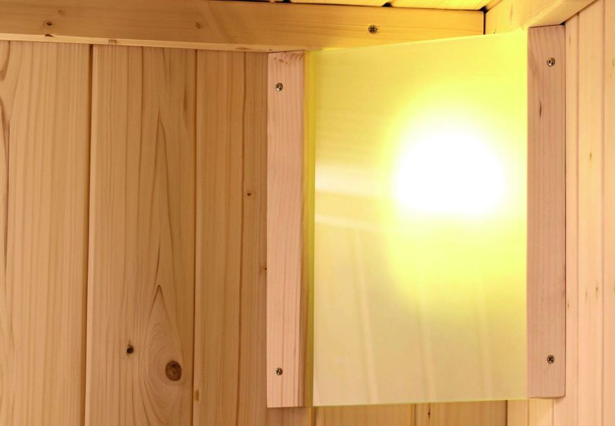 Foto von Karibu Saunaleuchte hoekmodel Premium E27 - plug and play (52927)