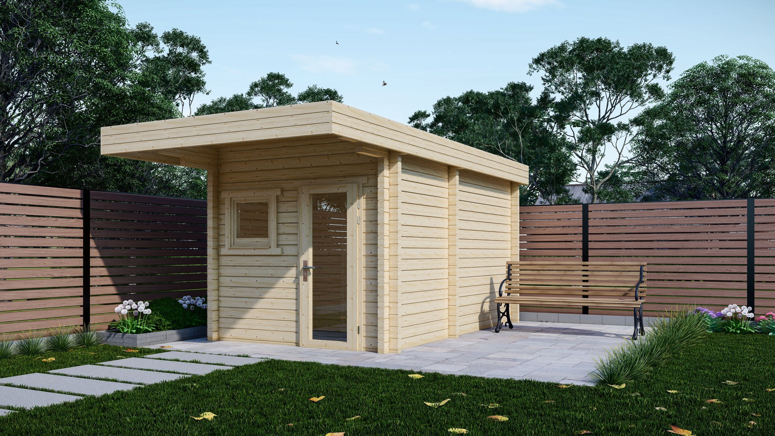 Foto van Interflex buitensauna 2539 M