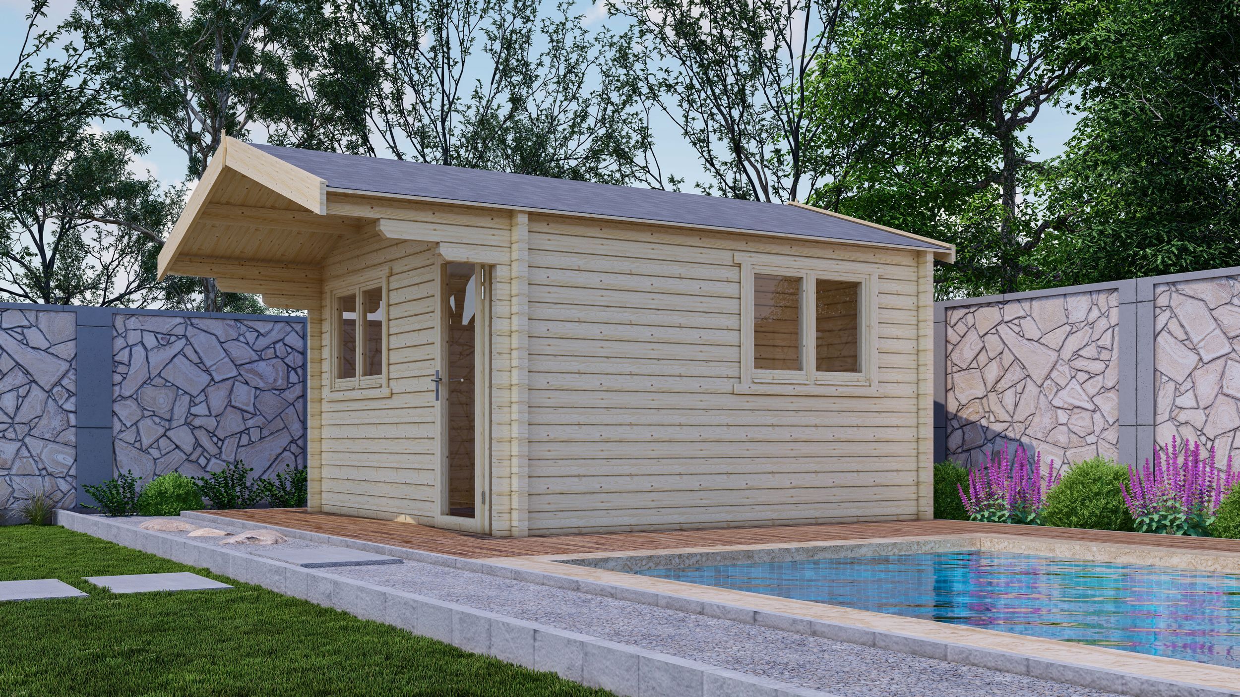 Foto der Interflex saunahaus 3940 S