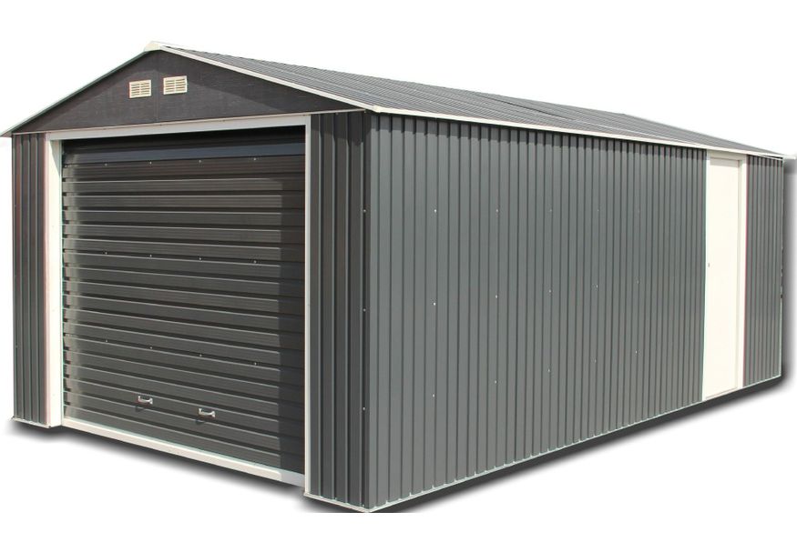 Duramax Extension Garage Antraciet Foto van Duramax Extension Garage Antraciet