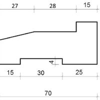 Foto van Azalp Funderingsbalk Lariks (300 cm)*