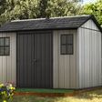 Foto van Keter Oakland 1175 kunststof tuinhuis Grijs (O)