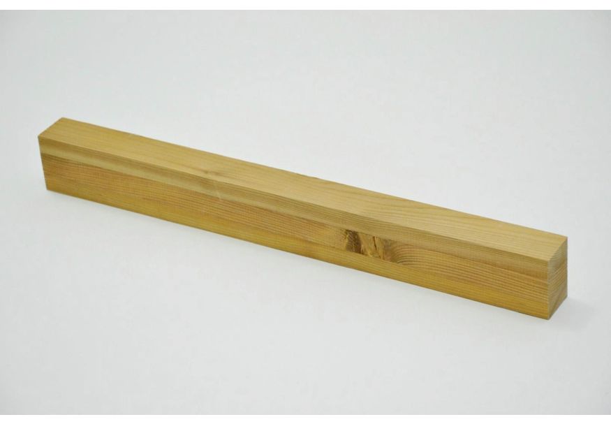 Azalp Funderingsbalk Lariks vierkant (300 cm)* Foto van Azalp Funderingsbalk Lariks vierkant (300 cm)*