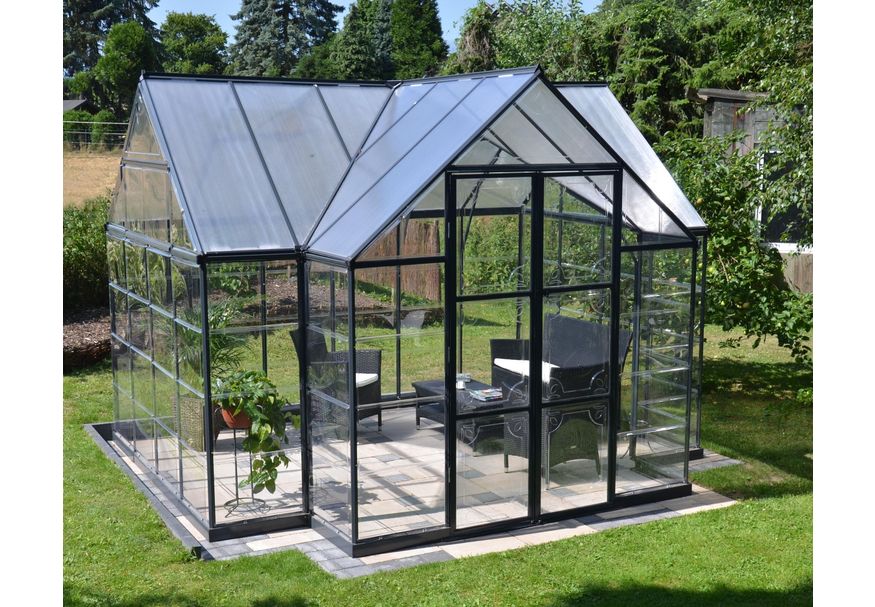 Palram – Canopia Victory Orangery Chalet Foto van Palram – Canopia Victory Orangery Chalet