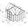 Foto van Palram – Canopia Victory Orangery Chalet