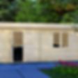 Foto von Graed Holzgarage Modern 400x600 cm, 44 mm
