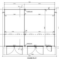 Foto der Graed Holzgarage Active Double Plus