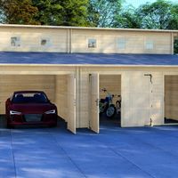 Foto der Graed Holzgarage Active Double Plus
