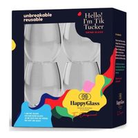 Foto van HappyGlass HG505 Glass - Tik Tucker (Water 4 stuks)