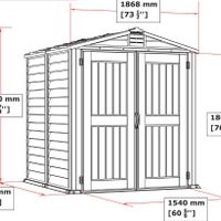 Foto der Duramax Storemate Plus Kunststoff Gartenhaus
