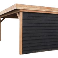 Foto van Vestric Robuuste Buiten Beits Zwart - Zijdeglans