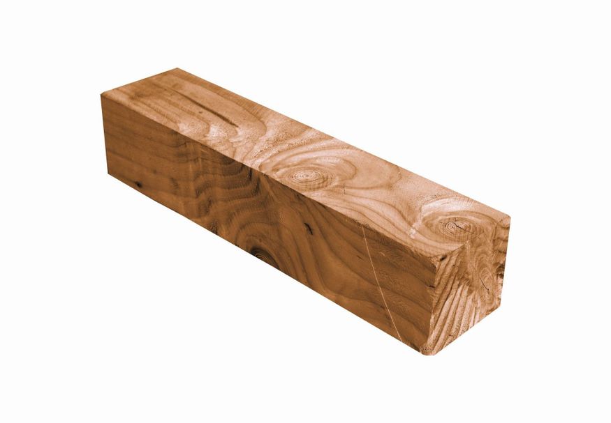 WoodAcademy Extra Pfosten 12x12 cm, Länge 250 cm Foto von WoodAcademy Extra Pfosten 12x12 cm, Länge 250 cm