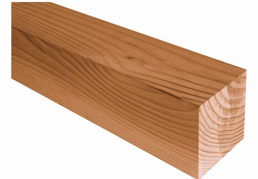 WoodAcademy Extra staander Hoek + Inkeping 19,5x19,5 cm, Lengte 250 cm Foto van WoodAcademy Extra staander Hoek + Inkeping 19,5x19,5 cm, Lengte 250 cm