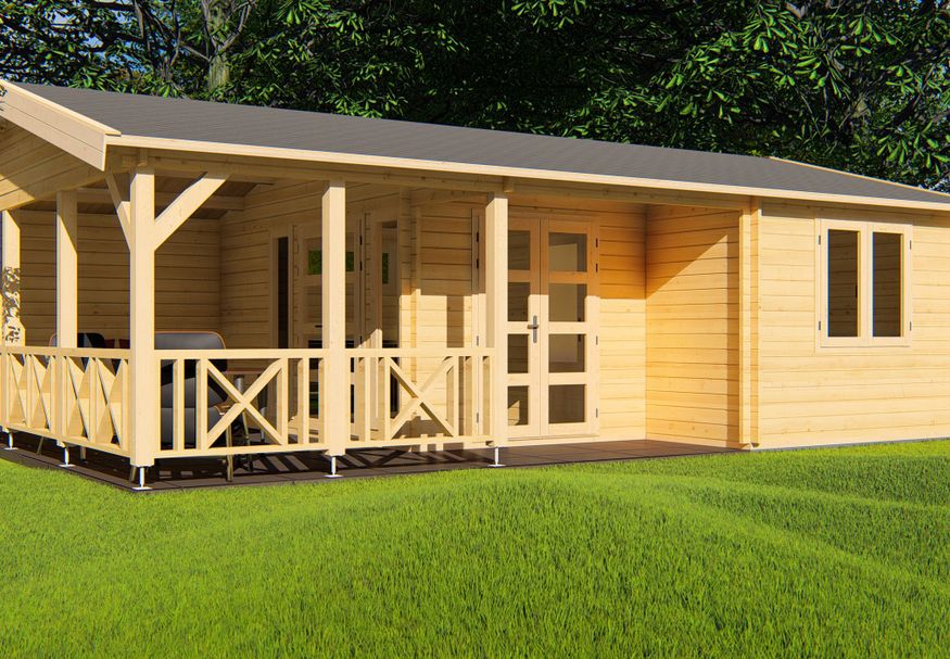 Graed Chalet Excellent 850x595 cm - 68 mm Foto von Graed Chalet Excellent 850x595 cm - 68 mm