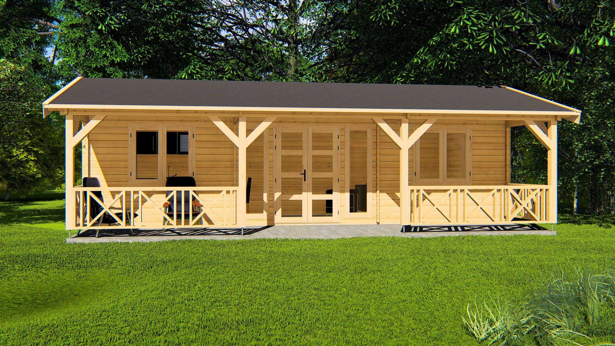 Graed Chalet Glorious 595x900 44 mm kaufen bei Azalp.de
