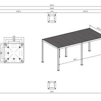 Foto van Porchenzo Valencia 3x6 Aluminium Carport Wit