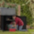 Foto von Keter Store It Out Midi Containerlager Schwarz