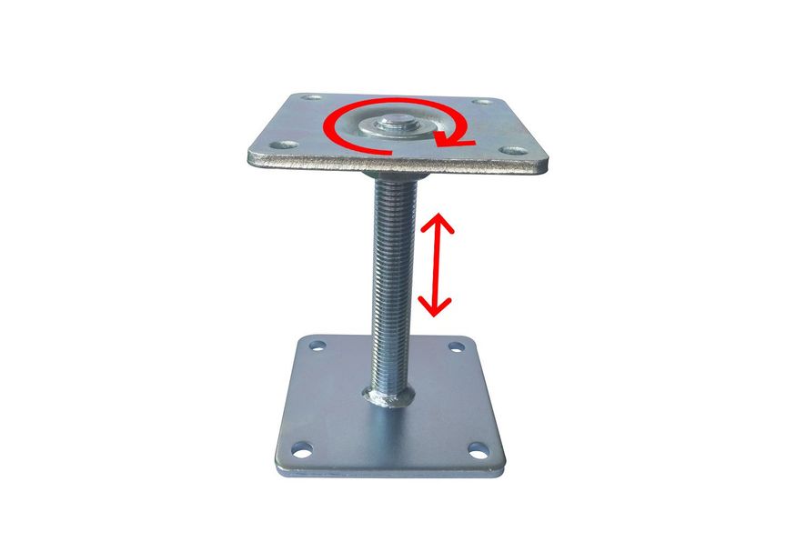 Azalp Plaatanker in hoogte verstelbaar Foto van Azalp Plaatanker in hoogte verstelbaar