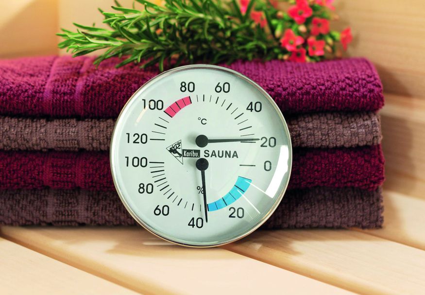 Foto van Karibu thermo-hygrometer Classic (46711)