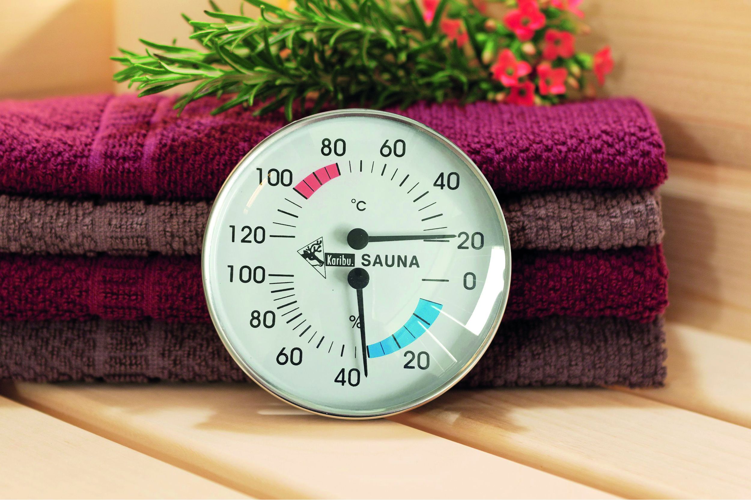 Foto van Karibu thermo-hygrometer Classic