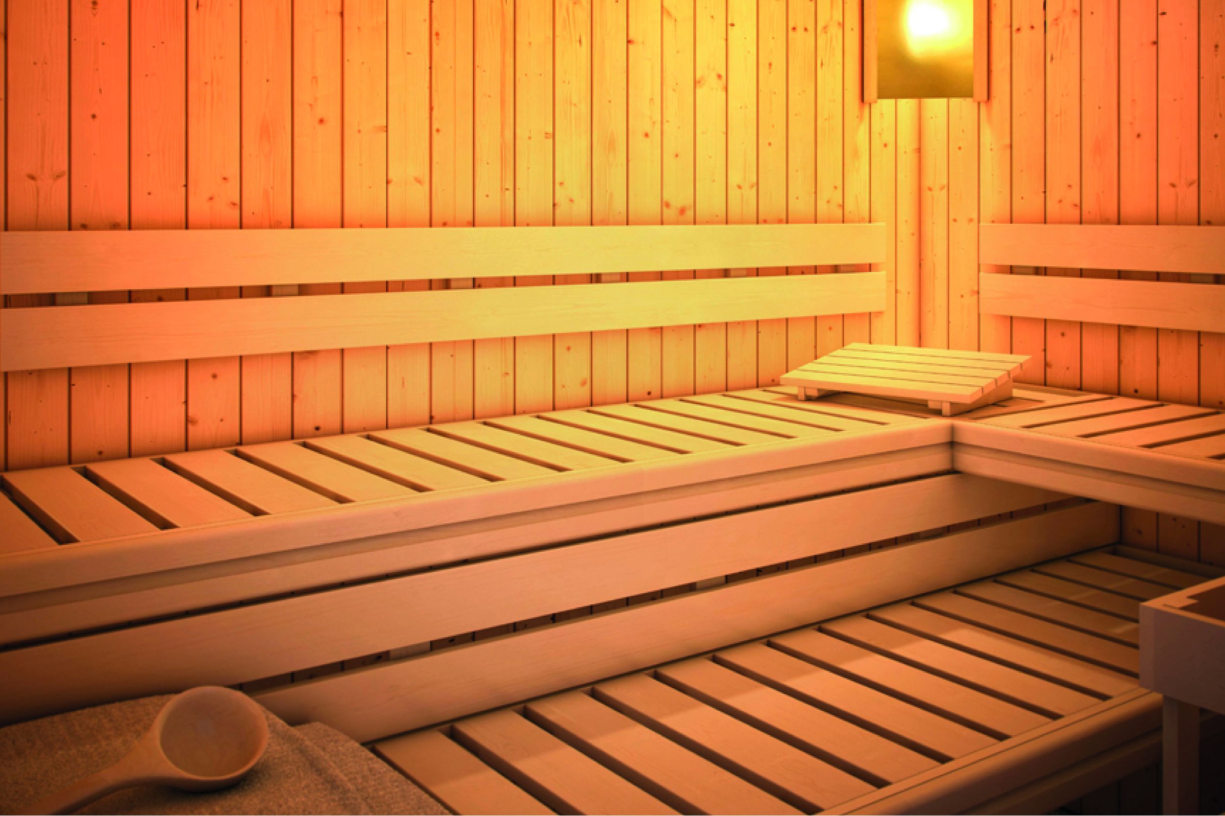 Foto van Karibu rugleuning en bankpanelen set - espenhout