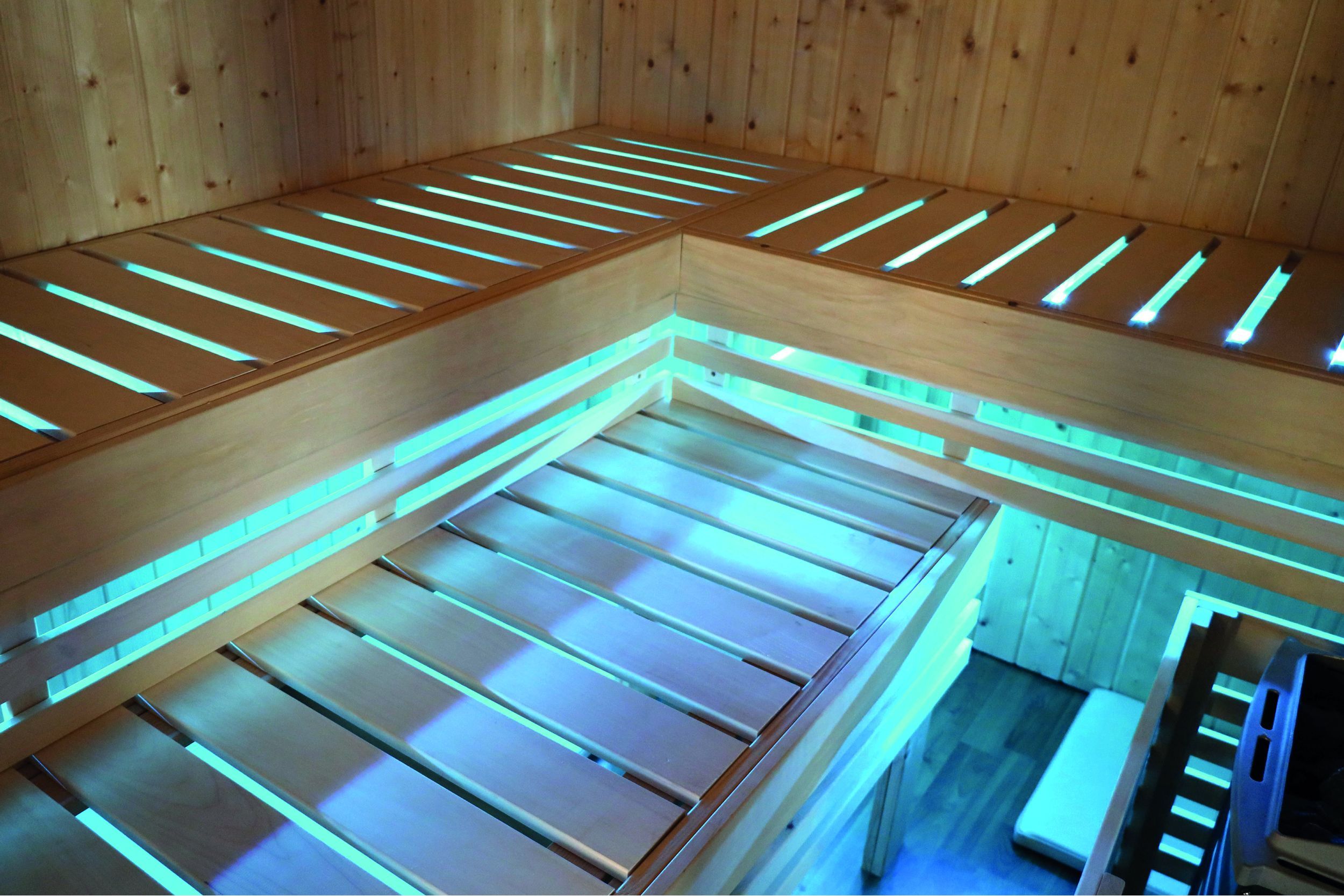 Foto van Karibu LED sauna onderbankverlichting set