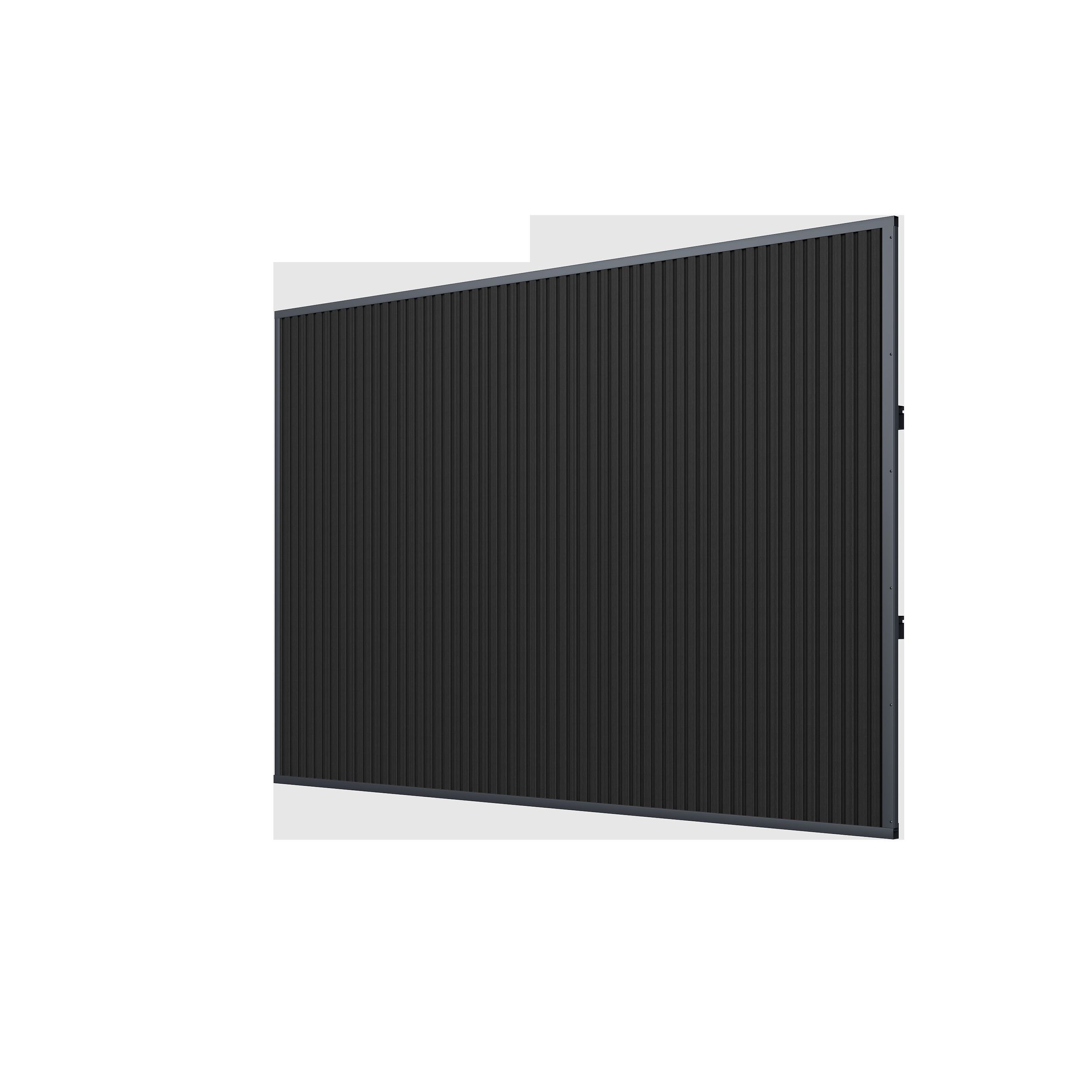 Foto der Porchenzo WPC design wand 360 cm - Anthrazit