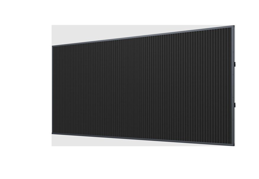 Foto van Porchenzo WPC design wand 530 cm - antraciet*