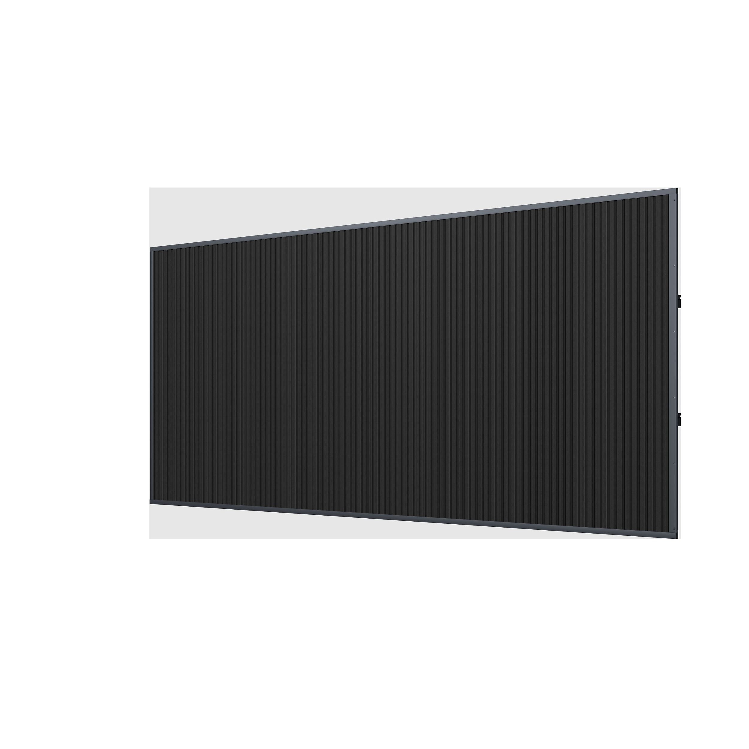 Foto van Porchenzo WPC design wand 530 cm - antraciet