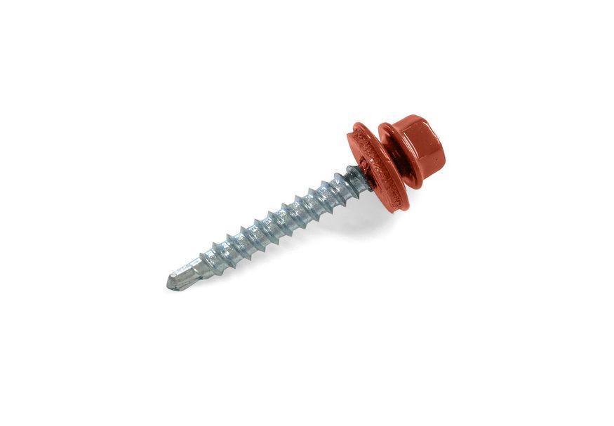 Solid schroeven voor dakpannen - rood (s5313)* Foto van Solid schroeven voor dakpannen - rood (s5313)*