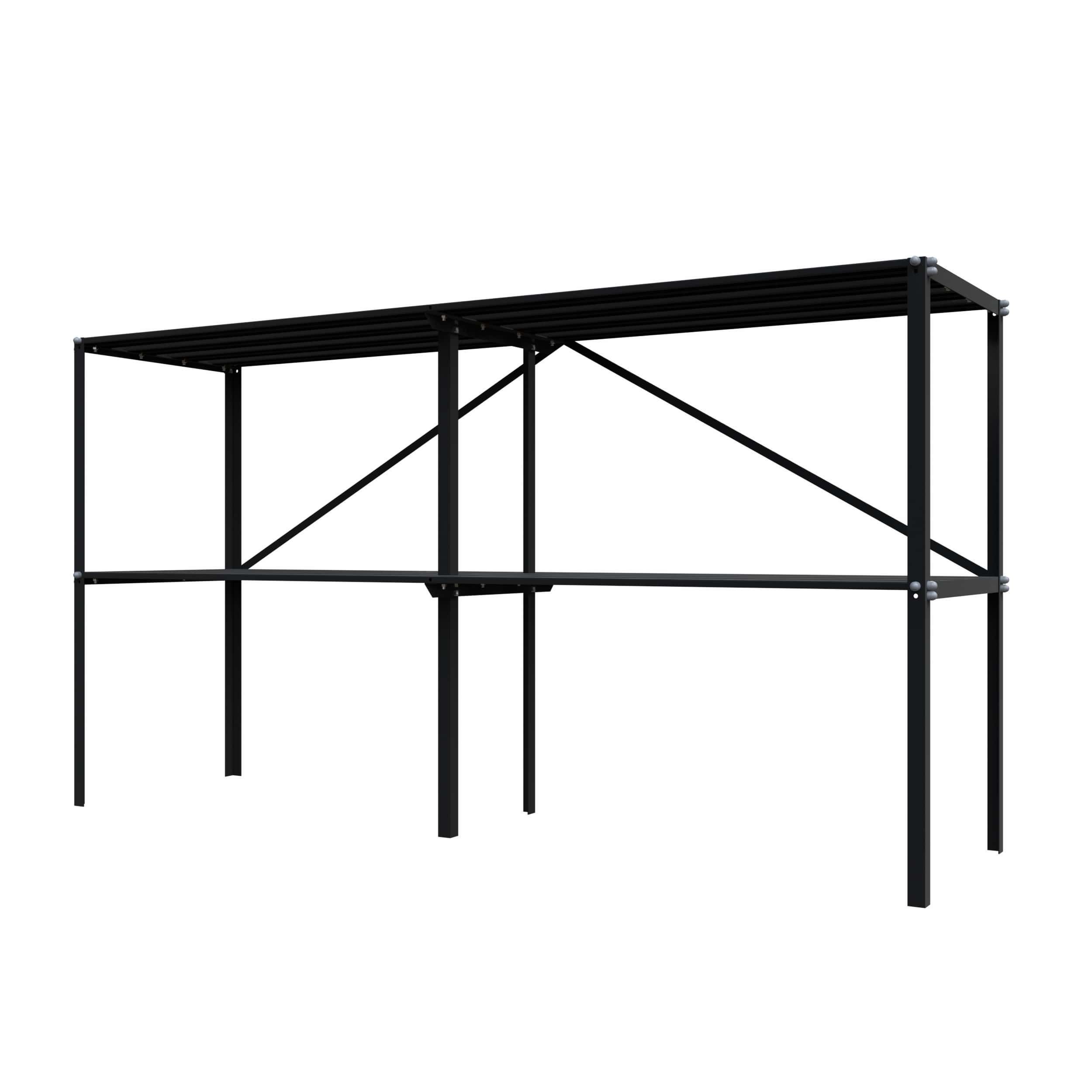 Foto van Royal Well kweektafel vrijstaand zwart