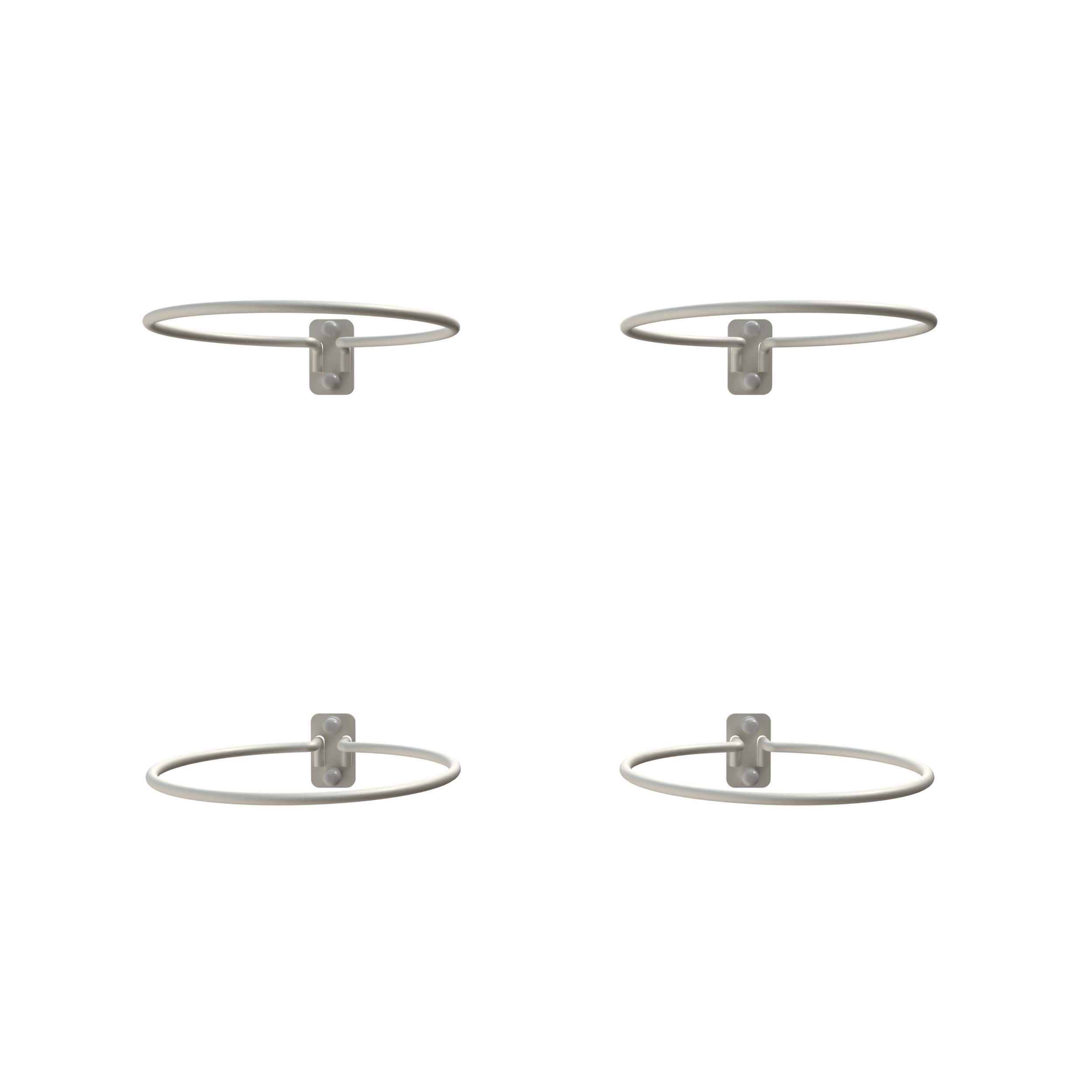 Foto van Royal Well pothouder wit set (4)