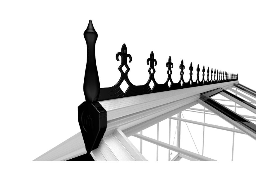 Royal Well Victoriaanse nok Birdlip 48 zwart Foto van Royal Well Victoriaanse nok Birdlip 48 zwart