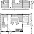 Foto von Azalp Blockhaus Ben 600x750 cm