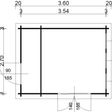 Foto von Azalp Blockhaus Long Plain - P845