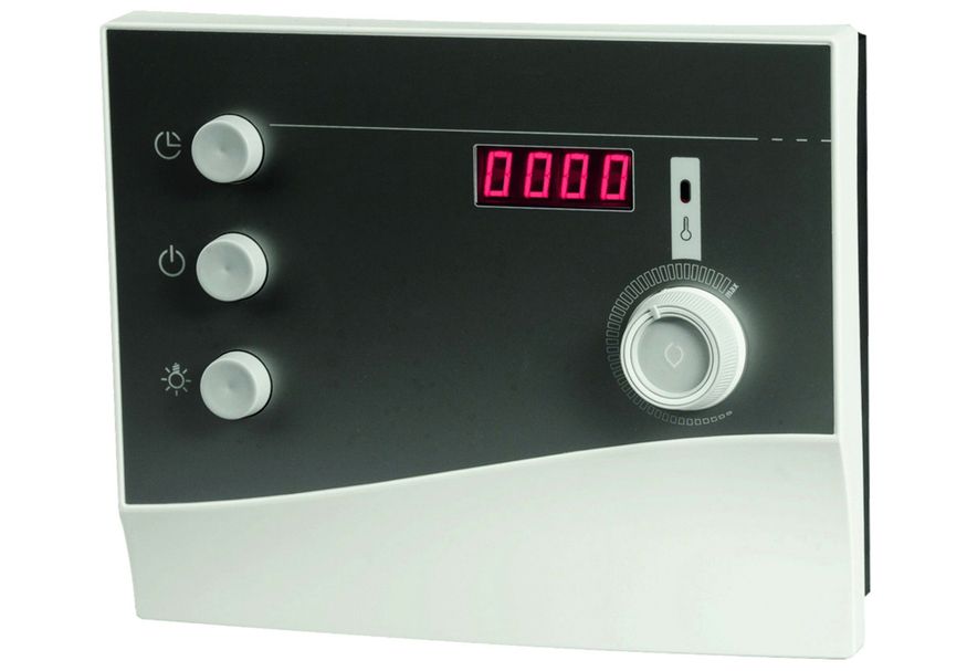 Harvia Sentiotec K2-9-N saunabesturing (K290 Fin Timer) Foto van Harvia Sentiotec K2-9-N saunabesturing (K290 Fin Timer)