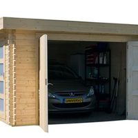 Foto der Azalp Holzern Garage op maat