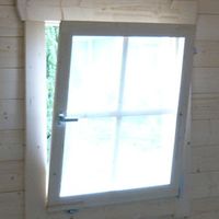 Foto van Azalp Extra draai-kiepraam voor blokhut - 80x88 cm*
