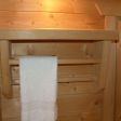 Foto van Azalp sauna handdoekkenrek