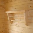 Foto van Azalp sauna handdoekkenrek