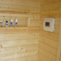 Foto van Azalp Sauna Toebehorenrek