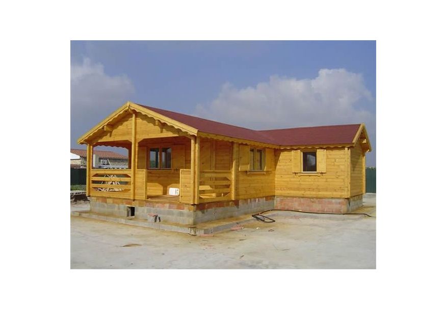 Azalp Alberto I Chalet 534x1148 cm, 60 mm Foto von Azalp Alberto I Chalet 534x1148 cm, 60 mm