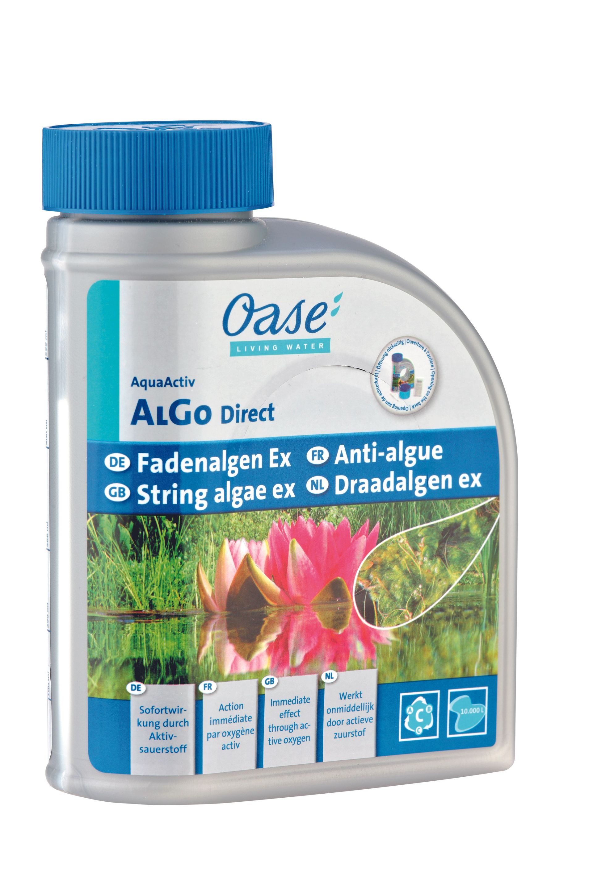 Foto van Oase AquaActiv AlGo Direct Anti-Alg middel 500 ml