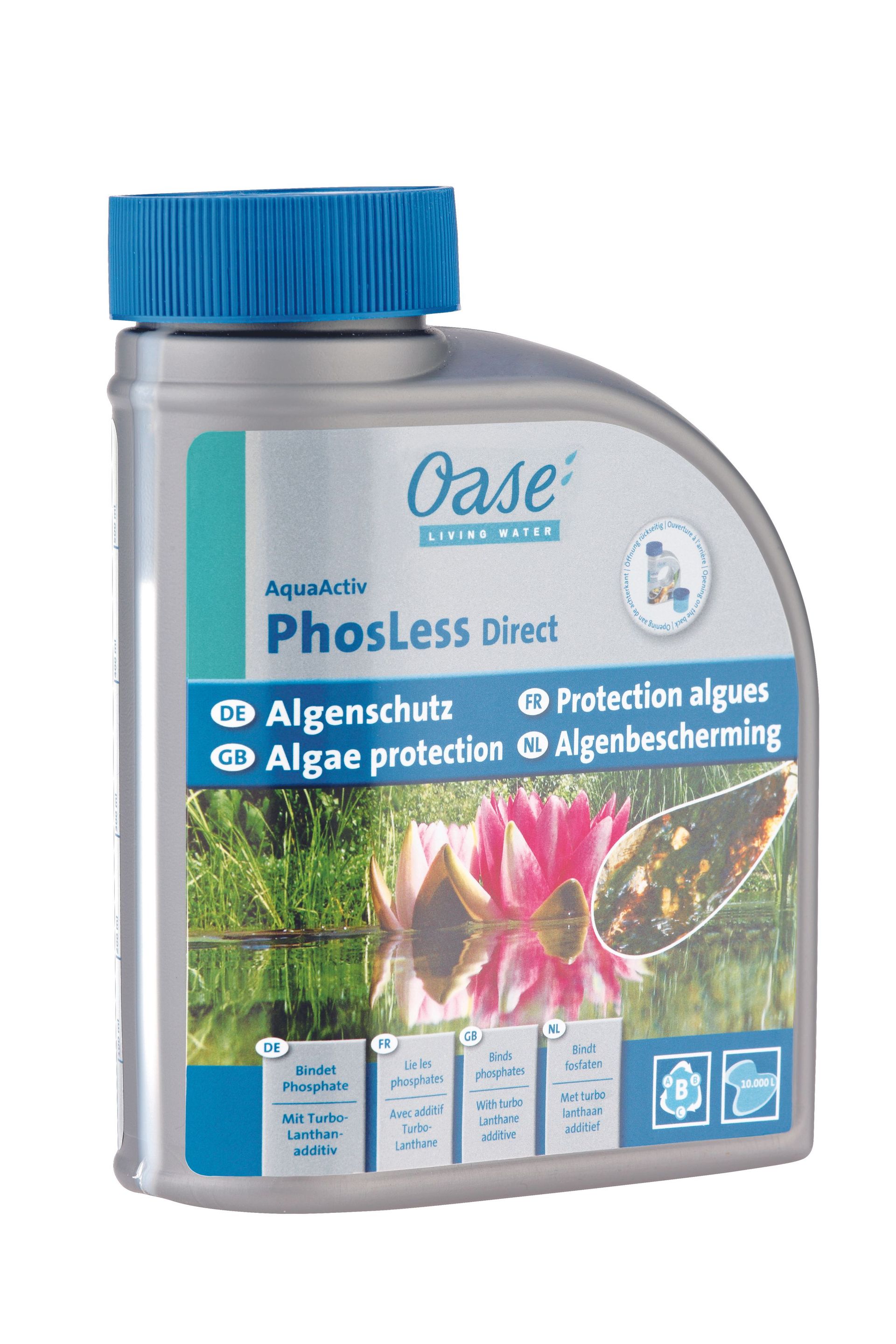 Foto van Oase AquaActiv PhosLess Waterbehandeling Direct 500 ml